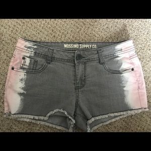 Ombré Jean Shorts